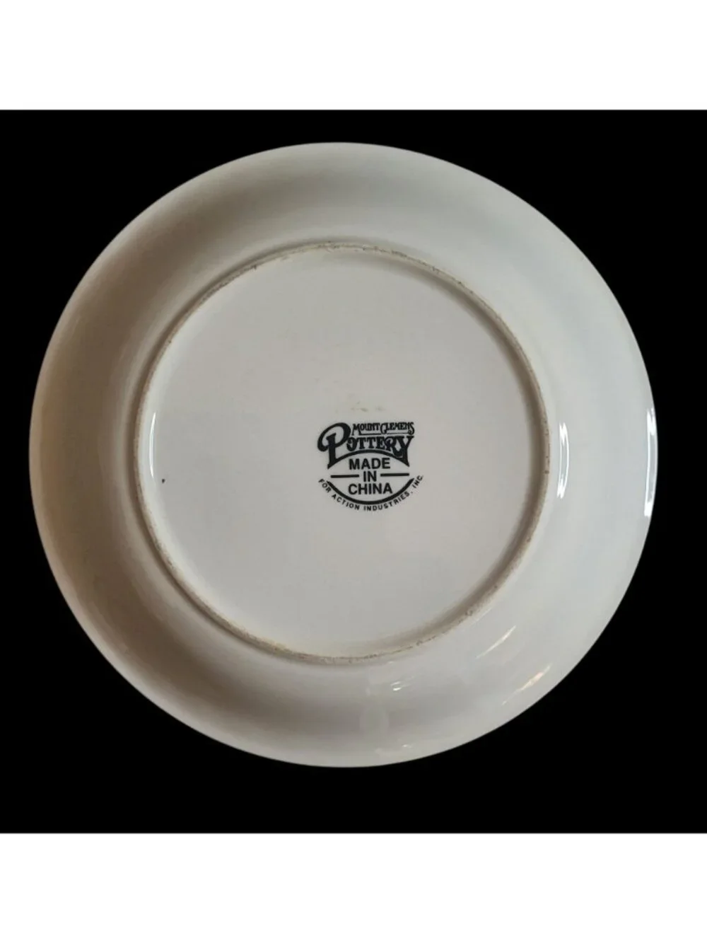 Vtg Mount Clemens Pottery Strawberry Pie Recipe 10